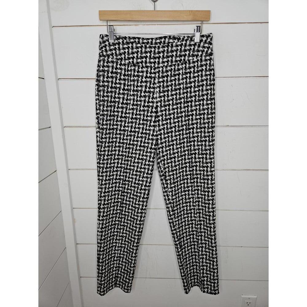 Thin Her size 8 black & white high rise slimming pants